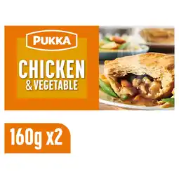 Iceland Pukka 2 Chicken & Vegetable Pies offer
