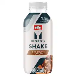 Iceland Muller Myprotein Chocolate High Protein Shake offer