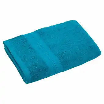 Tesco Tesco Great Value Teal Bath Sheet offer