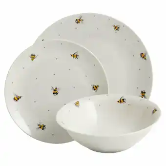 Tesco Price Kensington Honey Bee 12Pc Dinnerset offer