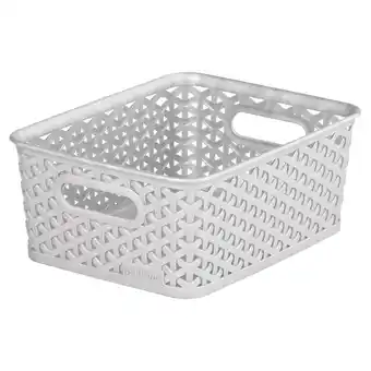 Tesco Curver My Style Small Basket Grey offer