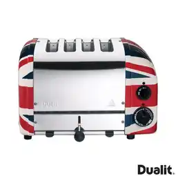 Costco Dualit Union Jack Classic 4 Slot Toaster, 40555 offer