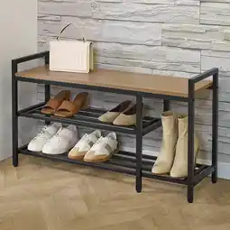 Costco Neatfreak Wood Top Shoe Storage Bench offer