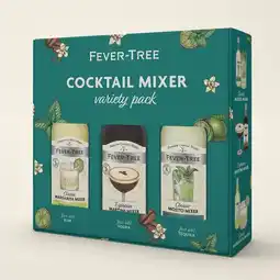 Costco Fever-Tree Cocktail Mixer Variety Pack, 3 x 500ml offer