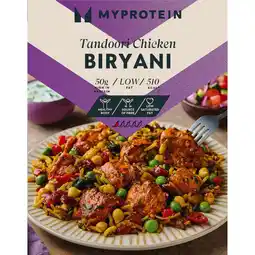 Iceland Myprotein Tandoori Chicken Biryani 500g offer
