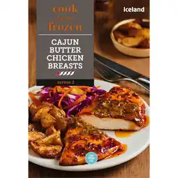 Iceland Iceland Cajun Butter Chicken Breasts 370g offer