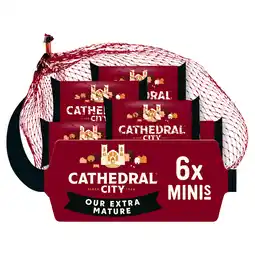 Iceland Cathedral City Minis Extra Mature Cheddar Cheese 6X20G offer