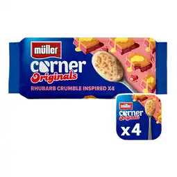 Iceland Müller Corner Originals Rhubarb Crumble Yogurt offer