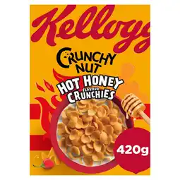 Iceland Kellogg's Crunchy Nut Hot Honey Breakfast Cereal 420g offer
