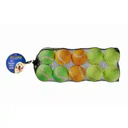 Iceland Pet Living 10 Doggy Play Balls offer