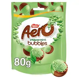 Iceland Aero Bubbles Peppermint Milk Chocolate Sharing Bag 80g offer