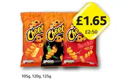 Londis Cheetos Original, Fiery, Twisted offer