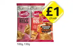 Londis Ginsters Sausage Roll, Breakfast Roll, Siracha Chicken Pocket offer