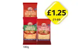 Londis Walls Chicken & Bacon Slice, Cheddar & Onion Slice, Ham & Cheese Slice offer