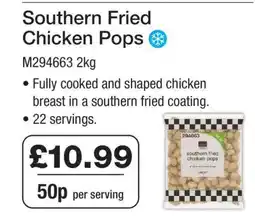 Makro Southern Fried Chicken Pops offer