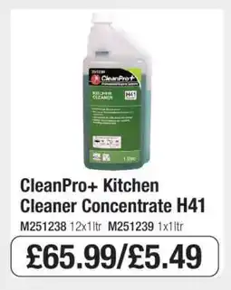 Makro CleanPro+ Kitchen Cleaner Concentrate H41 offer