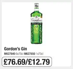 Makro Gordon’s Gin offer