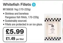 Makro Whitefish Fillets offer