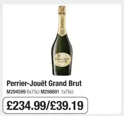 Makro Perrier-Jouët Grand Brut offer