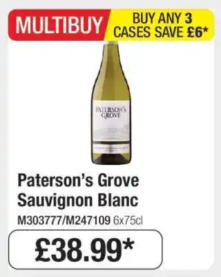 Makro Paterson’s Grove Sauvignon Blanc offer