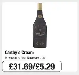 Makro Carthy’s Cream offer