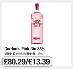 Makro Gordon’s Pink Gin 35% offer