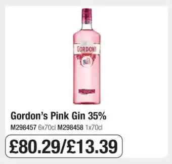 Makro Gordon’s Pink Gin 35% offer