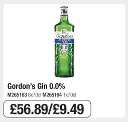 Makro Gordon’s Gin 0.0% offer