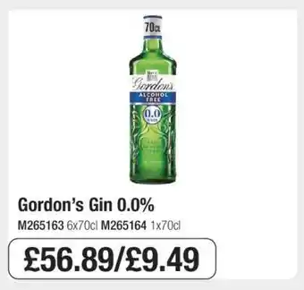 Makro Gordon’s Gin 0.0% offer