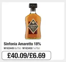Makro Sinfonia Amaretto 18% offer