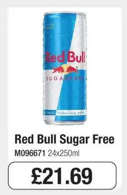 Makro Red Bull Sugar Free offer