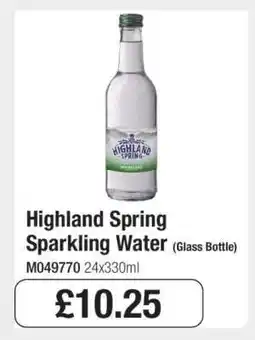 Makro Highland Spring Sparkling Water offer