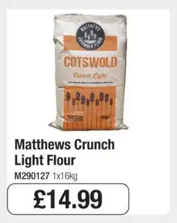 Makro Matthews Crunch Light Flour offer