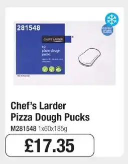 Makro Chef’s Larder Pizza Dough Pucks offer