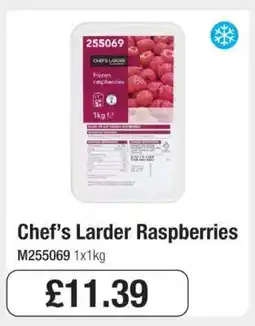 Makro Chef’s Larder Raspberries offer