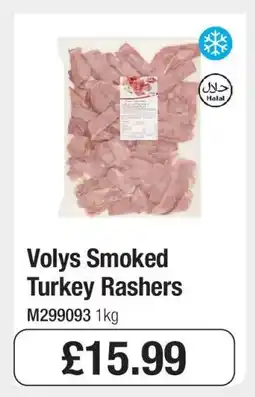 Makro Volys Smoked Turkey Rashers offer