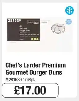 Makro Chef’s Larder Premium Gourmet Burger Buns offer