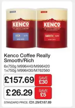 Makro Kenco Coffee Really Smooth/Rich offer