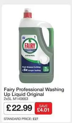 Fairy Professional Washing Up Liquid Original