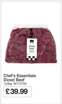 Makro Chef’s Essentials Diced Beef offer