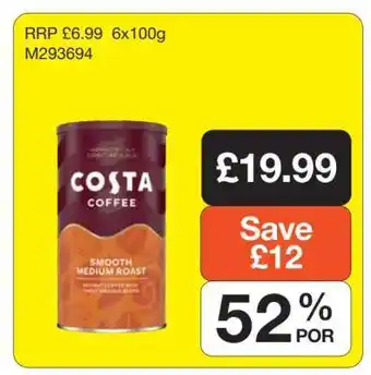 Makro Costa Coffee Smooth Medium Roast offer