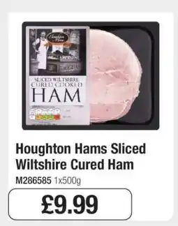 Makro Houghton Hams Sliced Wiltshire Cured Ham offer
