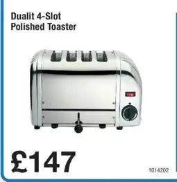 Makro Dualit 4 Slot Polished Toaster offer