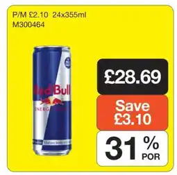 Makro Red Bull Energy Drink offer