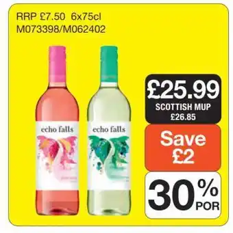 Makro Echo Falls Wine offer