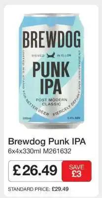 Makro Brewdog Punk IPA offer