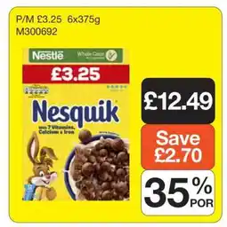 Makro Nesquik Cereal offer