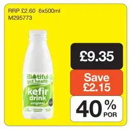 Makro Biotiful gut health kefir drink original offer