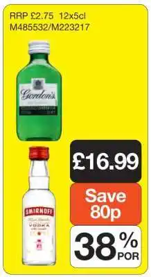 Makro Gordon's & Smirnoff offer