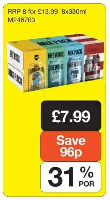 Makro Brewdog Mix Pack offer